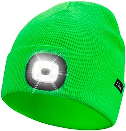 Cheap ✨ Etsfmoa Unisex Beanie Hat With The Light Gifts For Men Dad Father USB Rechargeable Caps Olive Green ⌛ 10 Cheap ✨ Etsfmoa Unisex Beanie Hat With The Light Gifts For Men Dad Father USB Rechargeable Caps Olive Green ⌛ - Image 8