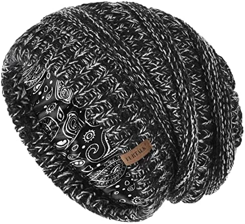 Best Pirce ๐ FURTALK Winter Beanie Hat For ๐ฉ Women Satin Lined Cable Knit Chunky Slouchy Beanies Skull Warm Cap Wine Red-satin Lining โ๏ธ 11 Best Pirce ๐ FURTALK Winter Beanie Hat For ๐ฉ Women Satin Lined Cable Knit Chunky Slouchy Beanies Skull Warm Cap Wine Red-satin Lining โ๏ธ - Image 9