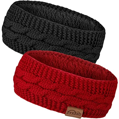 Best Sale π ZYXBBD Winter Headbands For π© Women-Ear Warmers For π© Women Knit Headbands Thicken Elastic Ear Muffs Winter π© Women For Outdoor Sports,Skiing, Running, Jogging Black+gray 1 π 10 Best Sale π ZYXBBD Winter Headbands For π© Women-Ear Warmers For π© Women Knit Headbands Thicken Elastic Ear Muffs Winter π© Women For Outdoor Sports,Skiing, Running, Jogging Black+gray 1 π - Image 8