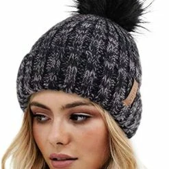 Best deal π FURTALK π© Womens Winter Knitted Beanie Hat With Faux Fur Pom Warm Knit Skull Cap Beanie For π© Womenβ¦ 01-black π₯° 28 Best deal π FURTALK π© Womens Winter Knitted Beanie Hat With Faux Fur Pom Warm Knit Skull Cap Beanie For π© Womenβ¦ 01-black π₯° -Men Skullies & Beanies Sales 51joLm0sNtL. AC
