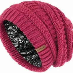 Best Pirce ๐ FURTALK Winter Beanie Hat For ๐ฉ Women Satin Lined Cable Knit Chunky Slouchy Beanies Skull Warm Cap Wine Red-satin Lining โ๏ธ 30 Best Pirce ๐ FURTALK Winter Beanie Hat For ๐ฉ Women Satin Lined Cable Knit Chunky Slouchy Beanies Skull Warm Cap Wine Red-satin Lining โ๏ธ -Men Skullies & Beanies Sales 51kuqhBq6PL. AC