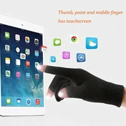 Outlet 🔔 HINDAWI Winter Slouchy Beanie Gloves For 👩 Women Knit Hats Skull Caps Touch Screen Mittens Hat+gloves (brown) 🔥 18 Outlet 🔔 HINDAWI Winter Slouchy Beanie Gloves For 👩 Women Knit Hats Skull Caps Touch Screen Mittens Hat+gloves (brown) 🔥 -Men Skullies & Beanies Sales 51lrnW1S6cL