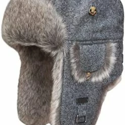 Best reviews of ⌛ Fur Winter Trapper Hat,Wool Faux Fur Aviator Ski Trapper Trooper Pilot Hat,Snow Eskimo Hat With Ear Flaps For Men & 👩 Women Brown ✔️ -Men Skullies & Beanies Sales 51mHvpidfGL. AC