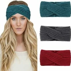 Discount 🛒 DRESHOW Crochet Ear Warmer Headband Soft Knit Turban Stretch Headbands Warmer For 👩 Women Winter 6 Pack Crochet Knitted Headband B ⌛ -Men Skullies & Beanies Sales 51mcL1Ahu1L. AC