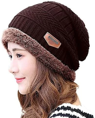 Best Pirce β¨ HINDAWI Winter Hats For π© Women & Men Slouchy Beanie Skull Caps Warm Snow Ski Knit Hat Cap Brown π 4 Best Pirce β¨ HINDAWI Winter Hats For π© Women & Men Slouchy Beanie Skull Caps Warm Snow Ski Knit Hat Cap Brown π - Image 2