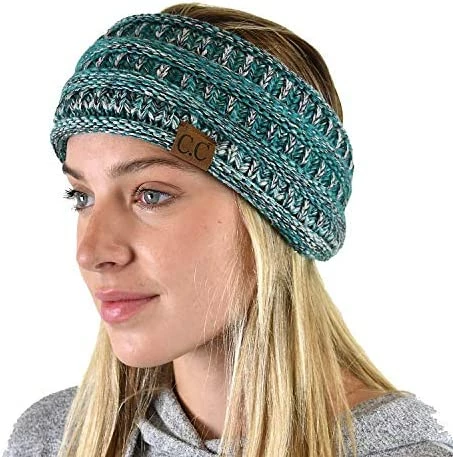 Cheap ๐งจ C.C Soft Stretch Winter Warm Cable Knit Fuzzy Lined Ear Warmer Headband Ombre Oatmeal โญ 9 Cheap ๐งจ C.C Soft Stretch Winter Warm Cable Knit Fuzzy Lined Ear Warmer Headband Ombre Oatmeal โญ - Image 7