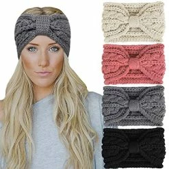 Outlet π Chalier 4 Pcs Warm Winter Headbands For π© Women Cable Crochet Turban Ear Warmer Headband Gifts A-black β¨ 23 Outlet π Chalier 4 Pcs Warm Winter Headbands For π© Women Cable Crochet Turban Ear Warmer Headband Gifts A-black β¨ -Men Skullies & Beanies Sales 51n13U09zjL