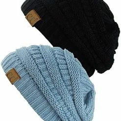 Outlet โ๏ธ C.C Trendy Warm Chunky Soft Stretch Cable Knit Beanie Skully, 2 Pack Sea Green/melange Gray ๐ 29 Outlet โ๏ธ C.C Trendy Warm Chunky Soft Stretch Cable Knit Beanie Skully, 2 Pack Sea Green/melange Gray ๐ -Men Skullies & Beanies Sales 51nYTV2KVgL. AC