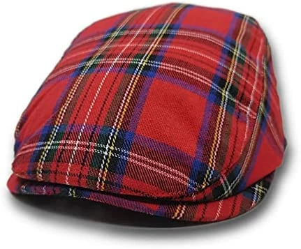 Cheapest 👏 Soultopxin 👩 Womens Plaid Flat Cap Mens Ivy Gastby Cabbie Cap Unisex Cotton Newsboy Cap Style 32 👏 5 Cheapest 👏 Soultopxin 👩 Womens Plaid Flat Cap Mens Ivy Gastby Cabbie Cap Unisex Cotton Newsboy Cap Style 32 👏 - Image 4
