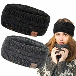 Best Sale π ZYXBBD Winter Headbands For π© Women-Ear Warmers For π© Women Knit Headbands Thicken Elastic Ear Muffs Winter π© Women For Outdoor Sports,Skiing, Running, Jogging Black+gray 1 π 21 Best Sale π ZYXBBD Winter Headbands For π© Women-Ear Warmers For π© Women Knit Headbands Thicken Elastic Ear Muffs Winter π© Women For Outdoor Sports,Skiing, Running, Jogging Black+gray 1 π -Men Skullies & Beanies Sales 51oA CL9JcL