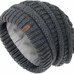 Cheapest ⌛ FURTALK Knit Beanie Hats For 👩 Women Men Fleece Lined Ski Skull Cap Slouchy Winter Hat Garnet Red 👏 -Men Skullies & Beanies Sales 51oM0KnaKxL. AC