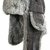 Buy ❤️ 100% Real Rabbit Fur Winter Trapper Hat For Men 👩 Women Russian Fur Ushanka Aviator Bomber Hat Mens Trapper Hat With Ear Flaps Camo Brown 🤩 -Men Skullies & Beanies Sales 51oaG6MpskL