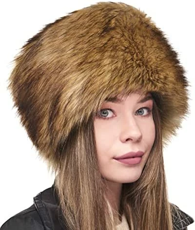 Flash Sale π Futrzane Russian Faux Fur Hat For π© Women - Like Real Fur - Comfy Cossack Style Navy Blue Raccoon βοΈ 11 Flash Sale π Futrzane Russian Faux Fur Hat For π© Women - Like Real Fur - Comfy Cossack Style Navy Blue Raccoon βοΈ - Image 9
