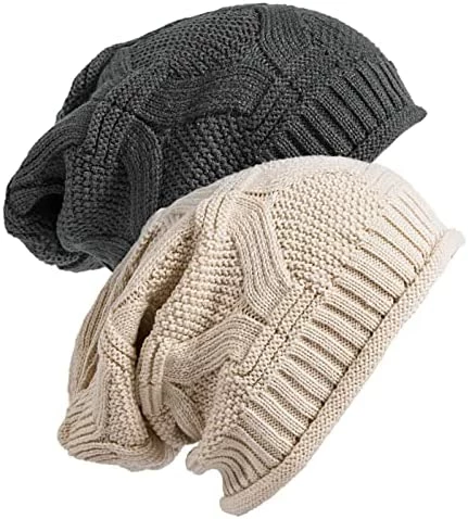 Best reviews of ๐ Senker Fashion 2 Pack ๐ฉ Womens Slouchy Beanie Winter Knit Soft Hat For ๐ฉ Women And Men F-beige&black ๐คฉ 9 Best reviews of ๐ Senker Fashion 2 Pack ๐ฉ Womens Slouchy Beanie Winter Knit Soft Hat For ๐ฉ Women And Men F-beige&black ๐คฉ - Image 7