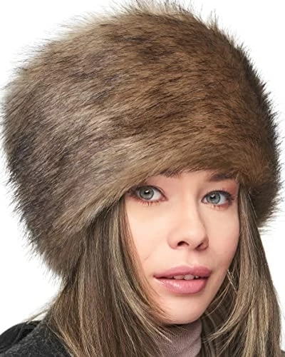 Flash Sale π Futrzane Russian Faux Fur Hat For π© Women - Like Real Fur - Comfy Cossack Style Navy Blue Raccoon βοΈ 3 Flash Sale π Futrzane Russian Faux Fur Hat For π© Women - Like Real Fur - Comfy Cossack Style Navy Blue Raccoon βοΈ