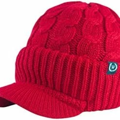 Budget 🧨 Winter Newsboy Cable Knitted Visor Beanie Bill Winter Warm Hat Black & Lt.pink ✔️ -Men Skullies & Beanies Sales 51rbFRI92LL. AC