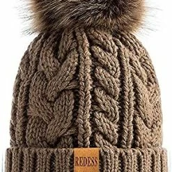 Coupon π₯° REDESS π© Women Winter Pompom Beanie Hat With Warm Fleece Lined, Thick Slouchy Snow Knit Skull Ski Cap β 27 Coupon π₯° REDESS π© Women Winter Pompom Beanie Hat With Warm Fleece Lined, Thick Slouchy Snow Knit Skull Ski Cap β -Men Skullies & Beanies Sales 51sDtaH443L. AC