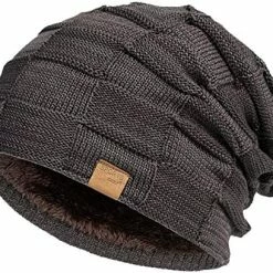 New ✔️ Vgogfly Slouchy Beanie For Men Winter Hats For Guys Cool Beanies Mens Lined Knit Warm Thick Skully Stocking Binie Hat Coffee ✔️ -Men Skullies & Beanies Sales 51tClZ6ypEL. AC