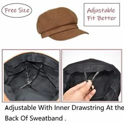 Outlet π€© TOPHOPE 8 Panels Newsboy Caps For π© Women Cotton Wool Blended Cabbie Hat Gatsby Ivy Beret With Visor Grass π 18 Outlet π€© TOPHOPE 8 Panels Newsboy Caps For π© Women Cotton Wool Blended Cabbie Hat Gatsby Ivy Beret With Visor Grass π -Men Skullies & Beanies Sales 51tkwdu7i2L