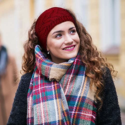 Best Pirce โจ 6 Pieces Winter Cable Knit Headband Fleece Lined Winter Ear Warmer Headband Wrap For ๐
Christmas Valentineโs Day Giving (Classic Colors) ๐ 5 Best Pirce โจ 6 Pieces Winter Cable Knit Headband Fleece Lined Winter Ear Warmer Headband Wrap For ๐
Christmas Valentineโs Day Giving (Classic Colors) ๐ - Image 3