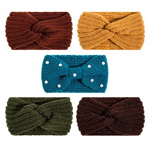 Coupon β€οΈ Whaline 5 Pieces Knit Headbands Winter Ear Warmers, 4 Elastic Turban Head Wraps And 1 Pearl Crochet Hair Band, Hair Scrunchies Scarves For π© Women π§ Girls (Autumn&Winter Colors) π 14 Coupon β€οΈ Whaline 5 Pieces Knit Headbands Winter Ear Warmers, 4 Elastic Turban Head Wraps And 1 Pearl Crochet Hair Band, Hair Scrunchies Scarves For π© Women π§ Girls (Autumn&Winter Colors) π - Image 12