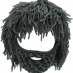 New โจ Creative Barbarian Knit Beard Hat Funny Knit Hat Wig Beanie Hat Beard Facemask V-brown ๐ 20 New โจ Creative Barbarian Knit Beard Hat Funny Knit Hat Wig Beanie Hat Beard Facemask V-brown ๐ -Men Skullies & Beanies Sales 51udv5KyziL. AC