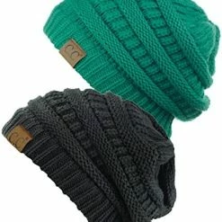 Outlet โ๏ธ C.C Trendy Warm Chunky Soft Stretch Cable Knit Beanie Skully, 2 Pack Sea Green/melange Gray ๐ 22 Outlet โ๏ธ C.C Trendy Warm Chunky Soft Stretch Cable Knit Beanie Skully, 2 Pack Sea Green/melange Gray ๐ -Men Skullies & Beanies Sales 51uwoMjSDkL. AC