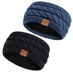 Coupon 💯 Hatromm Winter Headbands For 👩 Women Wool 2 Pack, Ear Warmers For 👩 Women Headband Knit Thick Fleece Lined, Cold Weather Warm Ear Muffs(Black+Beige) ⌛ 28 Coupon 💯 Hatromm Winter Headbands For 👩 Women Wool 2 Pack, Ear Warmers For 👩 Women Headband Knit Thick Fleece Lined, Cold Weather Warm Ear Muffs(Black+Beige) ⌛ -Men Skullies & Beanies Sales 51vHcgN8gWL