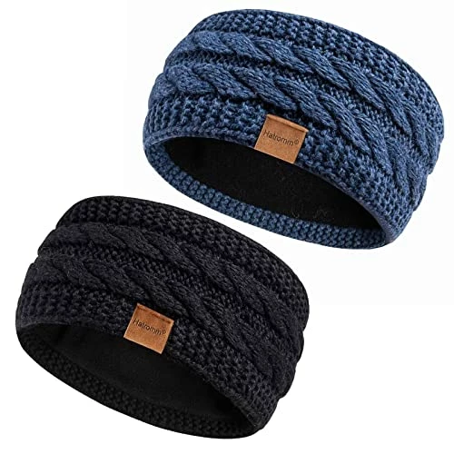 Coupon 💯 Hatromm Winter Headbands For 👩 Women Wool 2 Pack, Ear Warmers For 👩 Women Headband Knit Thick Fleece Lined, Cold Weather Warm Ear Muffs(Black+Beige) ⌛ 14 Coupon 💯 Hatromm Winter Headbands For 👩 Women Wool 2 Pack, Ear Warmers For 👩 Women Headband Knit Thick Fleece Lined, Cold Weather Warm Ear Muffs(Black+Beige) ⌛ - Image 12