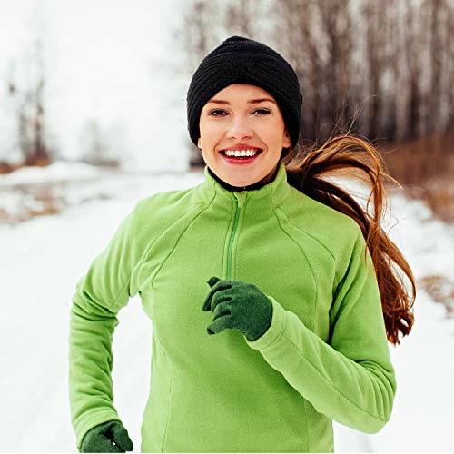 Coupon β€οΈ Whaline 5 Pieces Knit Headbands Winter Ear Warmers, 4 Elastic Turban Head Wraps And 1 Pearl Crochet Hair Band, Hair Scrunchies Scarves For π© Women π§ Girls (Autumn&Winter Colors) π 6 Coupon β€οΈ Whaline 5 Pieces Knit Headbands Winter Ear Warmers, 4 Elastic Turban Head Wraps And 1 Pearl Crochet Hair Band, Hair Scrunchies Scarves For π© Women π§ Girls (Autumn&Winter Colors) π - Image 4