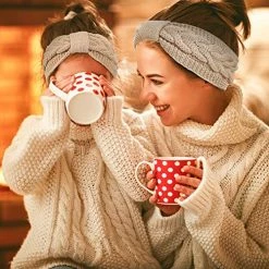 Brand new ๐ Whaline 4 Pack Winter Knit Headbands Twist Cable Head Wraps Fuzzy Lined Headband Knotted Crochet Turban Thick Ear Warmer Light Color ๐ 13 Brand new ๐ Whaline 4 Pack Winter Knit Headbands Twist Cable Head Wraps Fuzzy Lined Headband Knotted Crochet Turban Thick Ear Warmer Light Color ๐ -Men Skullies & Beanies Sales 51vfusxmcWL