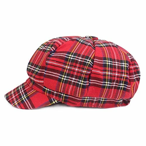Cheapest 👏 Soultopxin 👩 Womens Plaid Flat Cap Mens Ivy Gastby Cabbie Cap Unisex Cotton Newsboy Cap Style 32 👏 3 Cheapest 👏 Soultopxin 👩 Womens Plaid Flat Cap Mens Ivy Gastby Cabbie Cap Unisex Cotton Newsboy Cap Style 32 👏 - Image 2