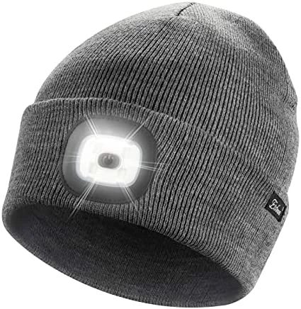Cheap ✨ Etsfmoa Unisex Beanie Hat With The Light Gifts For Men Dad Father USB Rechargeable Caps Olive Green ⌛ 13 Cheap ✨ Etsfmoa Unisex Beanie Hat With The Light Gifts For Men Dad Father USB Rechargeable Caps Olive Green ⌛ - Image 11