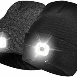 Flash Sale ๐ GAFres LED Beanie With Light, Unisex Rechargeable Led Headlamp Hat, Warm Knit Hat For Winter Safety, Head Light For Outdoor ๐ Dog Walking๏ผGifts For Men ๐ฉ Women Dad Black โ 25 Flash Sale ๐ GAFres LED Beanie With Light, Unisex Rechargeable Led Headlamp Hat, Warm Knit Hat For Winter Safety, Head Light For Outdoor ๐ Dog Walking๏ผGifts For Men ๐ฉ Women Dad Black โ -Men Skullies & Beanies Sales 51ziQMelKOL. AC