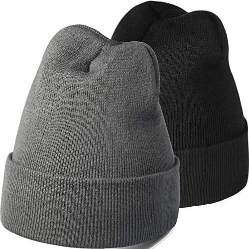 Top 10 ๐ RUN BRAIN GO Beanie Winter Hats Warm Knitted Cap For Men & ๐ฉ Women (4 Pack/2 Pack) Black And Light Gray ๐ 9 Top 10 ๐ RUN BRAIN GO Beanie Winter Hats Warm Knitted Cap For Men & ๐ฉ Women (4 Pack/2 Pack) Black And Light Gray ๐ - Image 7
