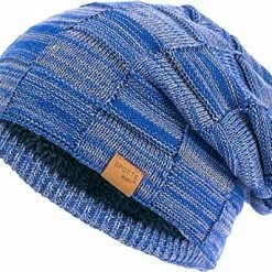 New ✔️ Vgogfly Slouchy Beanie For Men Winter Hats For Guys Cool Beanies Mens Lined Knit Warm Thick Skully Stocking Binie Hat Coffee ✔️ -Men Skullies & Beanies Sales 61O5WaTy4KL. AC