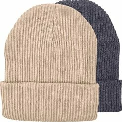 Best deal 🧨 Pack Beanies Winter Hats Warm Knitted Caps For Men & 👩 Women & Big Kids (Autumn Winter Gift For Family) (black&gray)2pack ❤️ -Men Skullies & Beanies Sales 61bSfGRxotL. AC