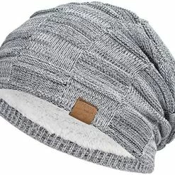 New ✔️ Vgogfly Slouchy Beanie For Men Winter Hats For Guys Cool Beanies Mens Lined Knit Warm Thick Skully Stocking Binie Hat Coffee ✔️ -Men Skullies & Beanies Sales 61dCZEfvtaL. AC