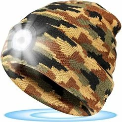Coupon π Mens Gifts Beanie Hat With Light: Stocking Stuffers π© Women Men Rechargeable Cap LED Flashlight Winter Hats Gift Ideas For Dad Black And White π₯° 21 Coupon π Mens Gifts Beanie Hat With Light: Stocking Stuffers π© Women Men Rechargeable Cap LED Flashlight Winter Hats Gift Ideas For Dad Black And White π₯° -Men Skullies & Beanies Sales 61oVcOLhrcL. AC